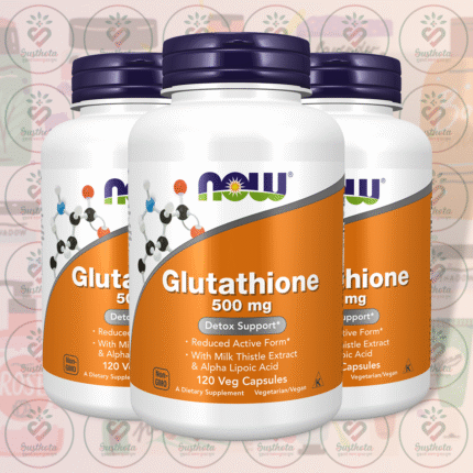 NOW Glutathione – 500 mg – 120 Veg Capsules in Bangladesh Image 02