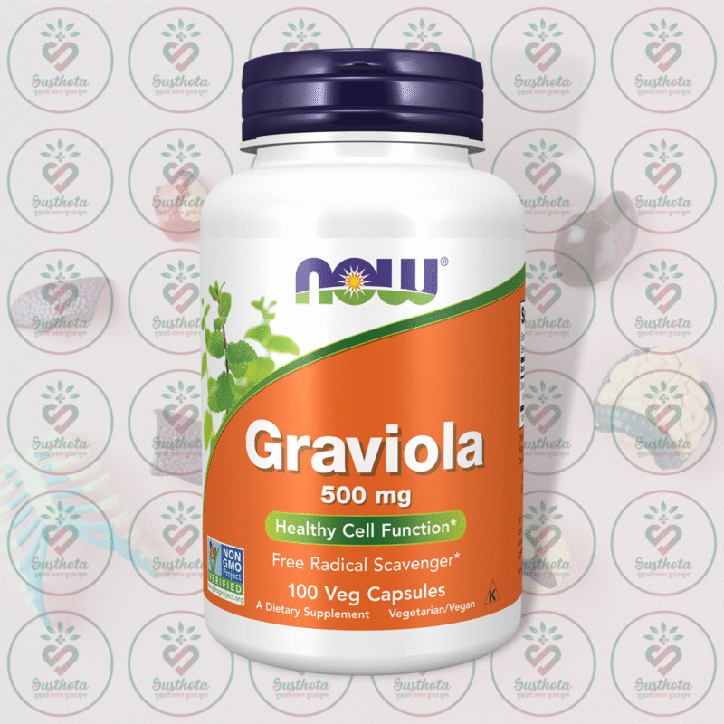 Home 12 Now Graviola – 500 Mg – 100 Veg Capsules In Bangladesh Image 01