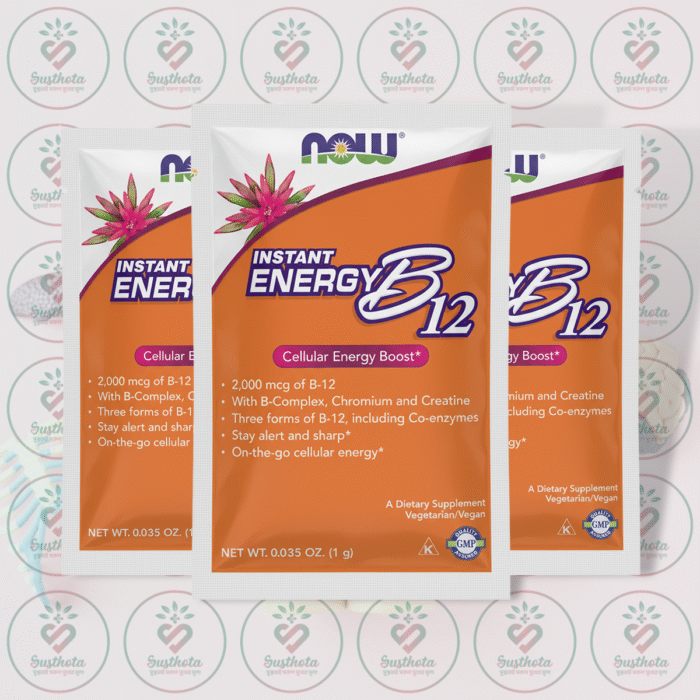Now Instant Energy B12 – 2000 Mcg – 75 Packets In Bangladesh Image 02
