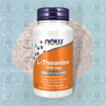 NOW L-Theanine – 100 mg – 90 Veg Capsules in Bangladesh Image 01