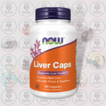 NOW Liver Caps - Argentine Beef Liver with Milk Thistle & Eleuthero - 100 Capsules in Bangladesh Image 01