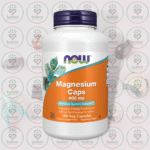 NOW Magnesium Caps – 400 mg – 180 Veg Capsules in Bangladesh Image 01