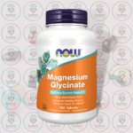 NOW Magnesium Glycinate – 200 mg – 180 Tablets in Bangladesh Image 01