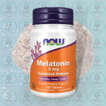 NOW Melatonin – 5 mg – 120 Sustained Release Tablets in Bangladesh Image 01