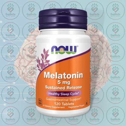 NOW Melatonin – 5 mg – 120 Sustained Release Tablets in Bangladesh Image 01