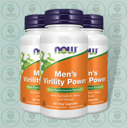 NOW Men's Virility Power - 60 Veg Capsules in Bangladesh Image 02