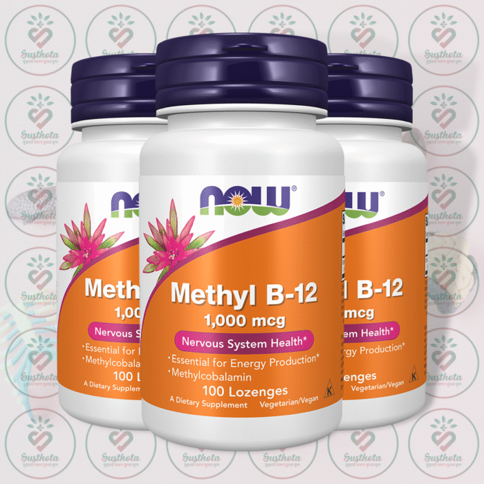 Now Methyl B-12 – 1000 Mcg – 100 Lozenges In Bangladesh Image 02