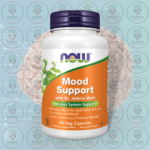 NOW Mood Support with St. John's Wort - 90 Veg Capsules in Bangladesh Image 01