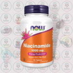 NOW Niacinamide – 1000 mg – 90 Tablets in Bangladesh Image 01