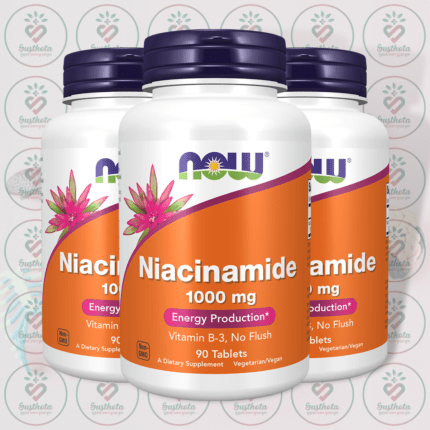 NOW Niacinamide – 1000 mg – 90 Tablets in Bangladesh Image 02