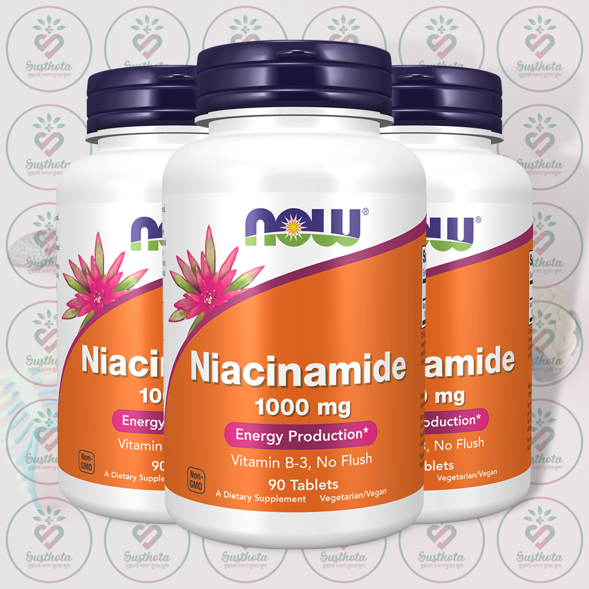 Now Niacinamide – 1000 Mg – 90 Tablets In Bangladesh Image 02 Now Niacinamide – 1000 Mg – 90 Tablets In Bangladesh Image 02