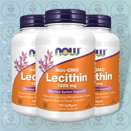 NOW Non-GMO Lecithin – 1200 mg – 100 Softgels in Bangladesh Image 02