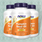 NOW Pumpkin Seed Oil – 1000 mg – 100 Softgels in Bangladesh Image 02