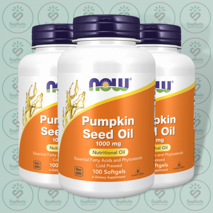 NOW Pumpkin Seed Oil – 1000 mg – 100 Softgels in Bangladesh Image 02