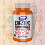 NOW Sports Creatine Monohydrate – 750 mg – 120 Veg Capsules in Bangladesh Image 01