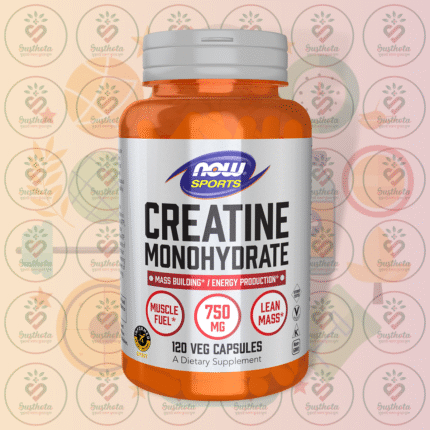 NOW Sports Creatine Monohydrate – 750 mg – 120 Veg Capsules in Bangladesh Image 01