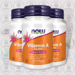 NOW Vitamin A – 10,000 IU – 100 Softgels in Bangladesh Image 02
