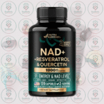 NUTRA HARMONY NAD+ Resveratrol & Quercetin - 1000 mg - 120 Capsules in Bangladesh Image 01