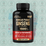 Nutra Harmony Korean Panax Ginseng – 1500 mg – 120 Capsules in Bangladesh Image 01
