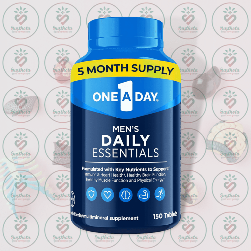 One A Day Men'S Daily Essentials Multivitamin – 150 Tablets In Bangladesh Image 01