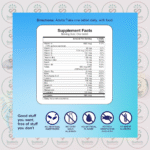 ONE A DAY Men's Daily Essentials Multivitamin – 150 Tablets in Bangladesh Supplement Facts