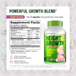 OptiHarmony Height Growth – 120 Capsules in Bangladesh Supplement Facts