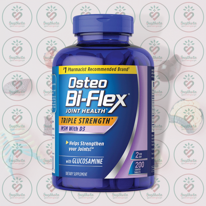 Osteo Bi-Flex Triple Strength + Msm With D3 - 1500 Mg - 200 Coated Tablets In Bangladesh Image 01