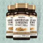 Piping Rock American Ginseng Extract - 1200 mg - 110 Quick Release Capsules in Bangladesh Image 02