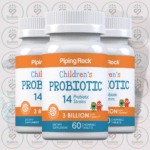 Piping Rock Children's Probiotic - 3 Billion Active Organisms - 60 Chewable Tablets in Bangladesh Image 02