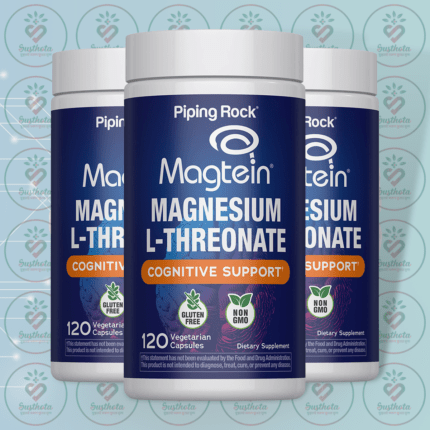 Piping Rock Magtein Magnesium L-Threonate - 120 Vegetarian Capsules in Bangladesh Image 02