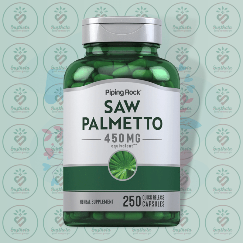 Piping Rock Saw Palmetto - 450 Mg - 250 Quick Release Capsules In Bangladesh Image 01
