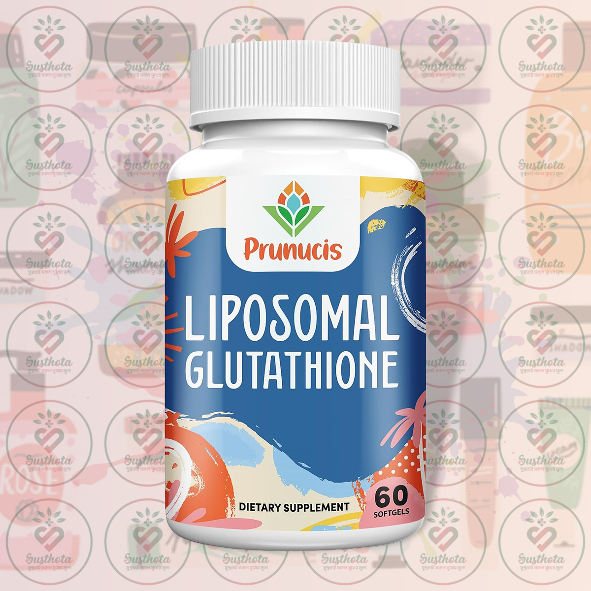Prunucis Liposomal Glutathione – 1200 mg – 60 Softgels in Bangladesh Image 01