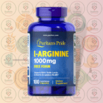 Puritan's Pride Free Form L-Arginine - 1000 mg - 100 Rapid Release Capsules in Bangladesh Image 01