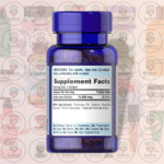 Puritan's Pride Ultra Mega Biotin – 10000 mcg – 100 Rapid Release Softgels in Bangladesh Supplement Facts