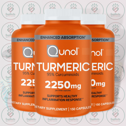 Qunol Turmeric – 95% Curcuminoids – 2250mg – 150 Capsules in Bangladesh Image 02