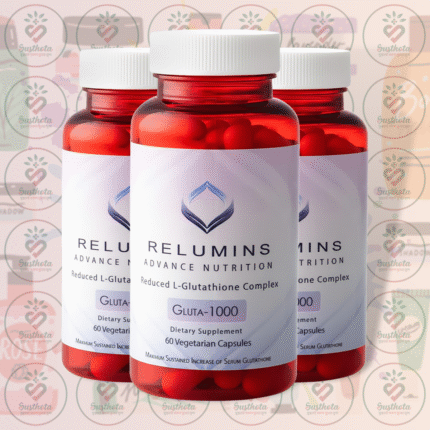 RELUMINS Reduced L-Glutathione Complex GLUTA-1000 - 1000 mg - 60 Vegetarian Capsules in Bangladesh Image 02