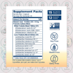 RenewLife Women's Care Probiotic – 15 Billion CFU – 30 Vegetarian Capsules in Bangladesh Supplement Facts