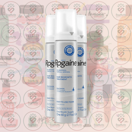Rogaine Men's 5% Minoxidil Topical Aerosol Foam Hair Regrowth Treatment - 60g - One Month Supply in Bangladesh Image 02