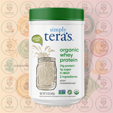 Simply Tera's Organic Whey Protein - 21g Protein - 340g Plain Unsweetened Powder in Bangladesh Image 01