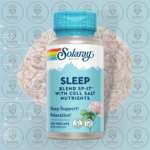 Solaray Sleep Blend SP-17 with Cell Salt Nutrients - 400 mg - 100 VegCaps in Bangladesh Image 01
