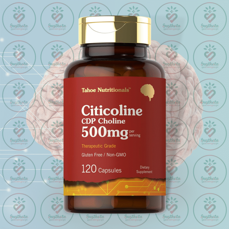 Home 10 Tahoe Nutritionals Citicoline Cdp Choline - 500Mg - 120 Capsules In Bangladesh Image 01
