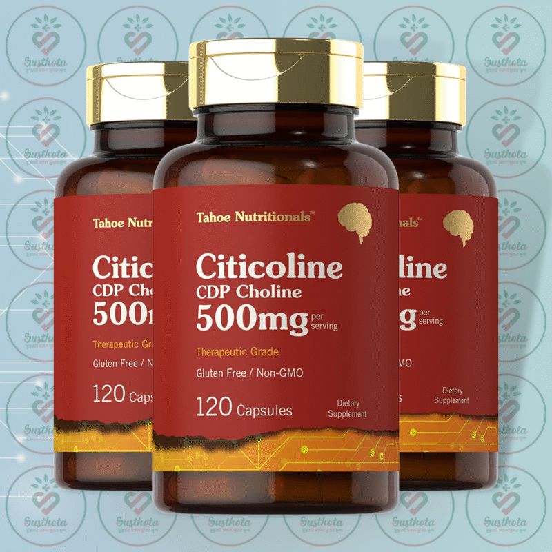 Home 11 Tahoe Nutritionals Citicoline Cdp Choline - 500Mg - 120 Capsules In Bangladesh Image 02