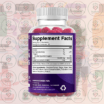 Vitamatic Vegan Biotin Gummies - 10000 mcg - 60 Gummies in Bangladesh Supplement Facts