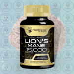 Wellness LabsRX Organic Lion's Mane - 15000 mg - 120 Veggie Capsules in Bangladesh Image 01