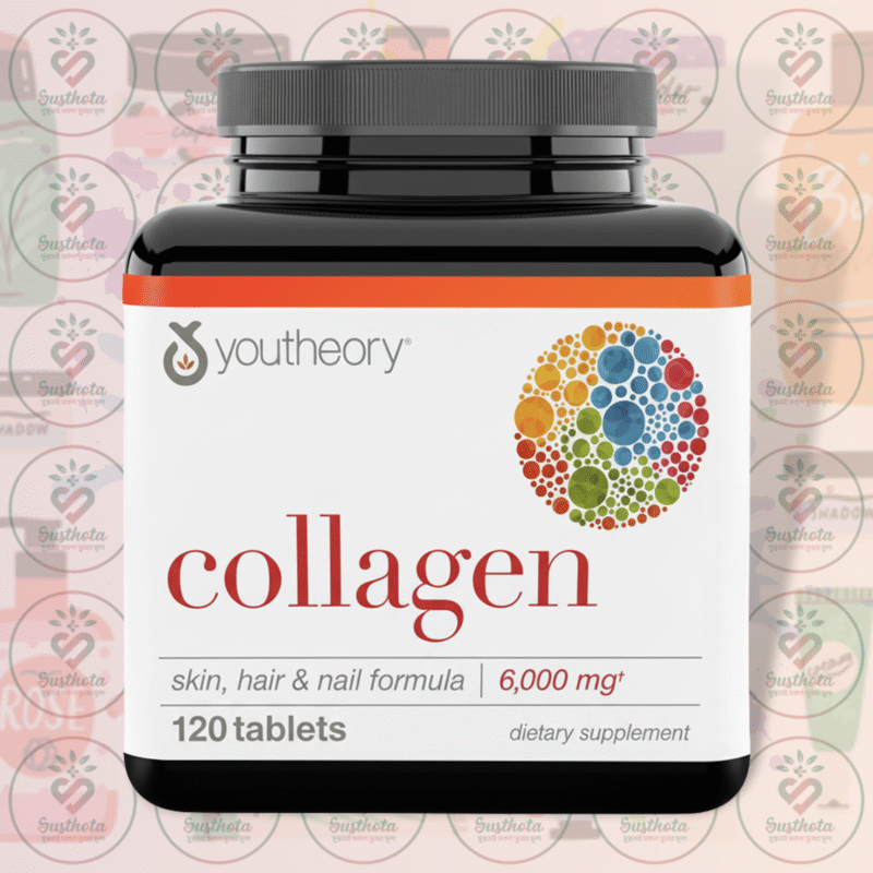 Youtheory Collagen - 6000 Mg - 120 Tablets In Bangladesh Image 01