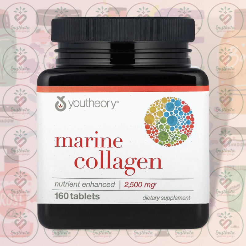 Youtheory Marine Collagen - 2500 Mg - 160 Tablets In Bangladesh Image 01