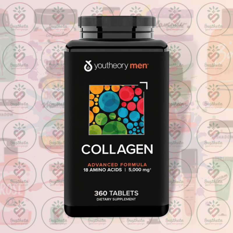 Youtheory Men'S Collagen Advanced Formula - 5000 Mg - 360 Tablets In Bangladesh Image 01