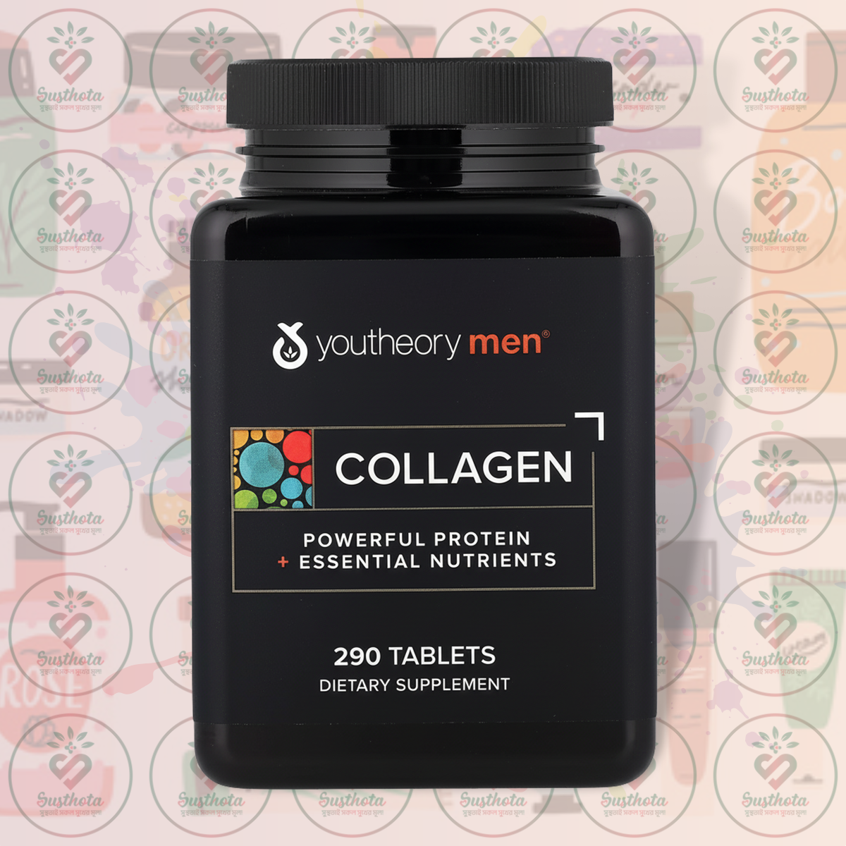 Youtheory Men's Collagen – 5000 mg – 290 Tablets in Bangladesh Image 01