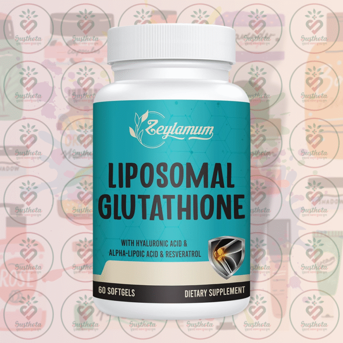 Zeylamum Liposomal Glutathione - 2400 Mg - 60 Softgels In Bangladesh Image 01