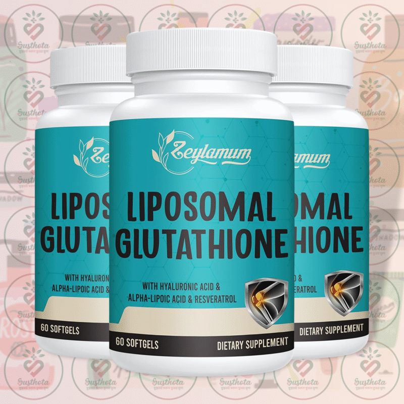 Zeylamum Liposomal Glutathione - 2400 Mg - 60 Softgels In Bangladesh Image 02